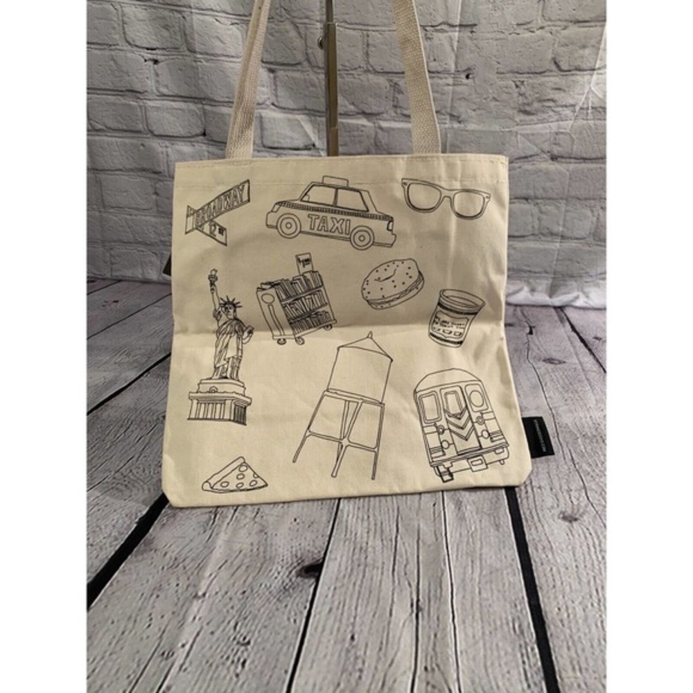 Strand Book‎ Store NY Tote!-18 Miles Of Books! NEW WITH TAGS METRO TAXI LIBERTY - Picture 3 of 14